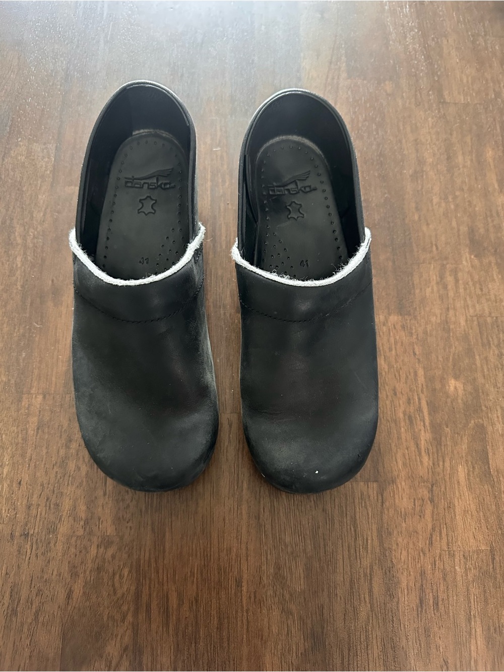 Dansko Women’s Black Slip-On Clogs Size 41